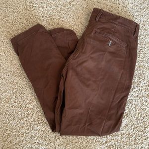 Goodfellow brown slim fit khakis